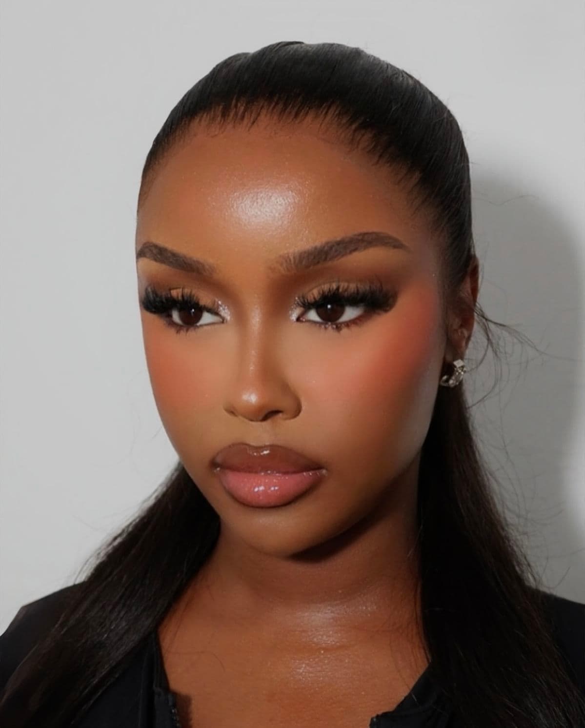 Bridesmaid glam makeup by Dolled Up KE